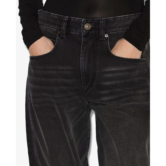 Isabel Marant Oriane Jeans, Faded Black